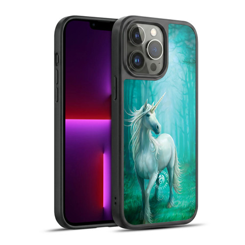 Anne Stokes Mythical Creatures Forest Unicorn Gel Armour Case For Apple iPhone 13 Pro Max