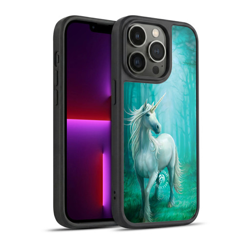 Anne Stokes Mythical Creatures Forest Unicorn Gel Armour Case For Apple iPhone 13 Pro