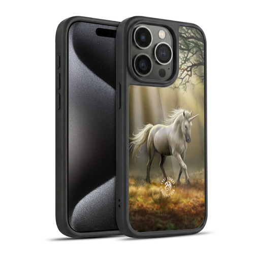 Anne Stokes Mythical Creatures Glimpse of a Unicorn Gel Armour Case For Apple iPhone 15 Pro