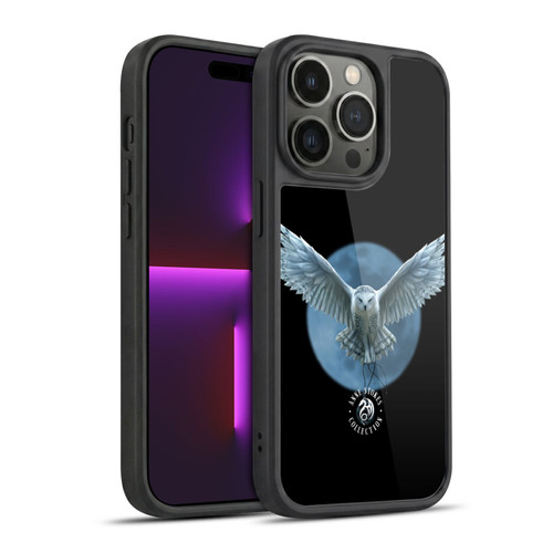 Anne Stokes Owls Moon Gel Armour Case For Apple iPhone 14 Pro