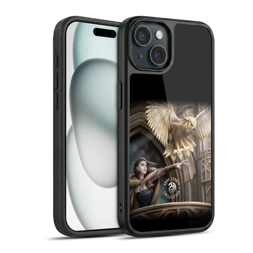 Anne Stokes Owls Messenger Gel Armour Case For Apple iPhone 15