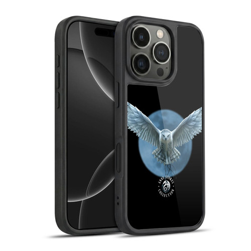 Anne Stokes Owls Moon Gel Armour Case For Apple iPhone 16 Pro