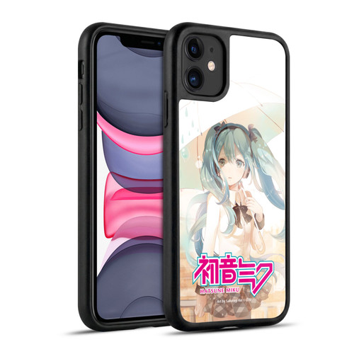 Hatsune Miku Graphics Rain Gel Armour Case For Apple iPhone 11