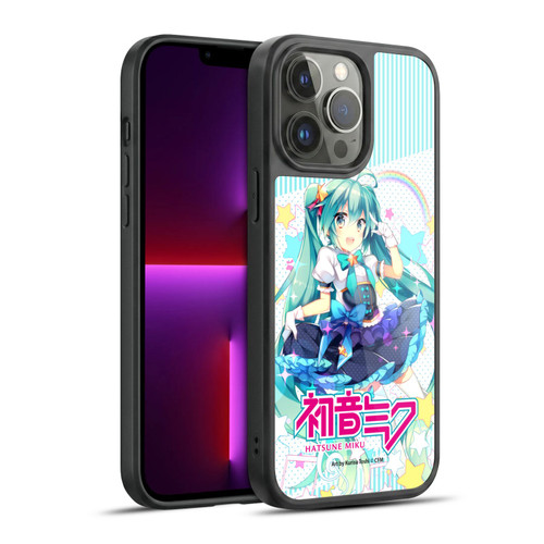Hatsune Miku Graphics Stars And Rainbow Gel Armour Case For Apple iPhone 13 Pro Max