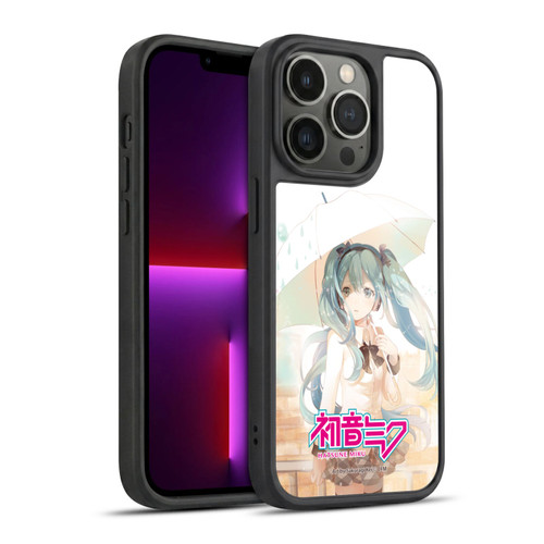 Hatsune Miku Graphics Rain Gel Armour Case For Apple iPhone 13 Pro