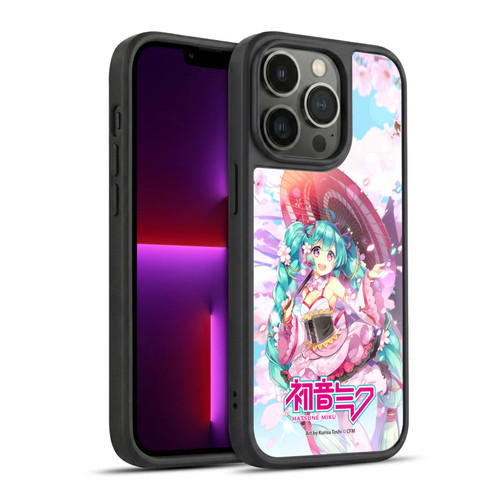 Hatsune Miku Graphics Sakura Gel Armour Case For Apple iPhone 13 Pro