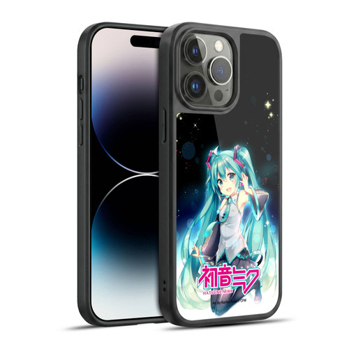 Hatsune Miku Graphics Night Sky Gel Armour Case For Apple iPhone 14 Pro Max