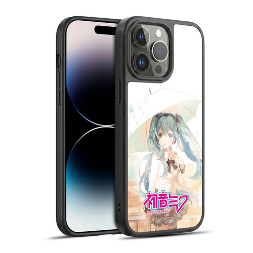 Hatsune Miku Graphics Rain Gel Armour Case For Apple iPhone 14 Pro Max