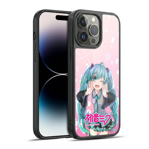 Hatsune Miku Graphics Wink Gel Armour Case For Apple iPhone 14 Pro Max