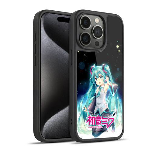 Hatsune Miku Graphics Night Sky Gel Armour Case For Apple iPhone 15 Pro