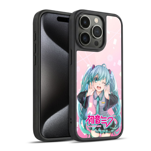 Hatsune Miku Graphics Wink Gel Armour Case For Apple iPhone 15 Pro