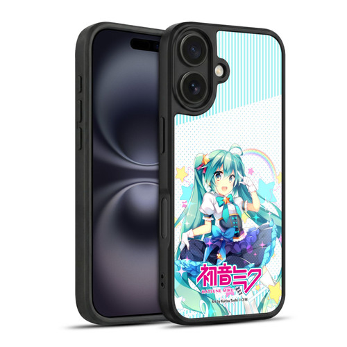 Hatsune Miku Graphics Stars And Rainbow Gel Armour Case For Apple iPhone 16
