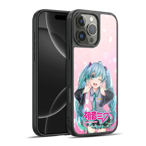 Hatsune Miku Graphics Wink Gel Armour Case For Apple iPhone 16 Pro Max