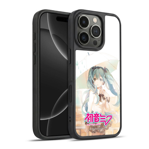 Hatsune Miku Graphics Rain Gel Armour Case For Apple iPhone 16 Pro