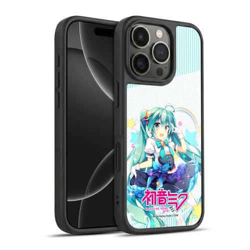 Hatsune Miku Graphics Stars And Rainbow Gel Armour Case For Apple iPhone 16 Pro
