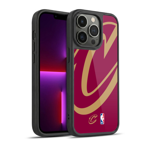 NBA Cleveland Cavaliers Logo Oversized Gel Armour Case For Apple iPhone 13 Pro