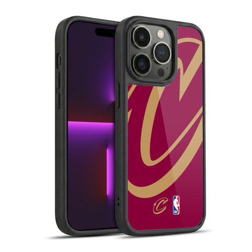 NBA Cleveland Cavaliers Logo Oversized Gel Armour Case For Apple iPhone 14 Pro