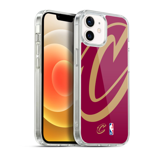 NBA Cleveland Cavaliers Logo Oversized Soft Gel Case for Apple iPhone 12 / iPhone 12 Pro & MagSafe