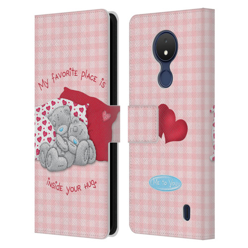 Me To You Classic Tatty Teddy Hug Leather Book Wallet Case Cover For Nokia C21