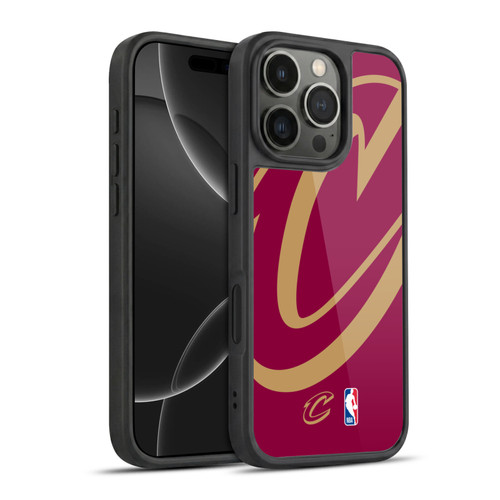 NBA Cleveland Cavaliers Logo Oversized Gel Armour Case For Apple iPhone 16 Pro