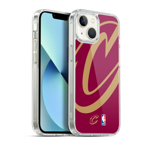 NBA Cleveland Cavaliers Logo Oversized Soft Gel Case for Apple iPhone 13