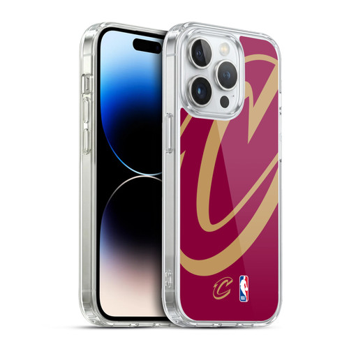 NBA Cleveland Cavaliers Logo Oversized Soft Gel Case for Apple iPhone 13 Pro & MagSafe