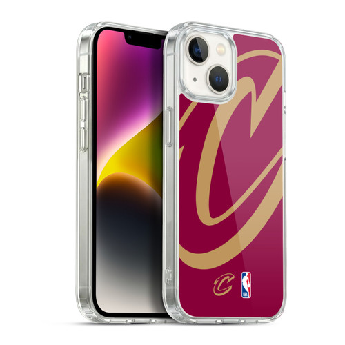 NBA Cleveland Cavaliers Logo Oversized Soft Gel Case for Apple iPhone 14
