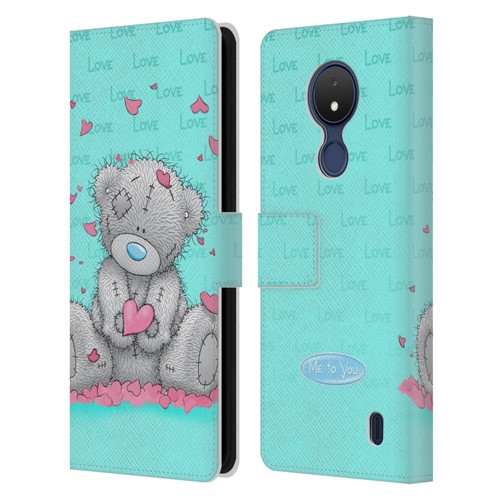 Me To You Classic Tatty Teddy Love Leather Book Wallet Case Cover For Nokia C21