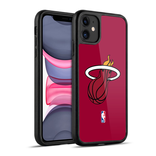 NBA Miami Heat Logo Red Gel Armour Case For Apple iPhone 11