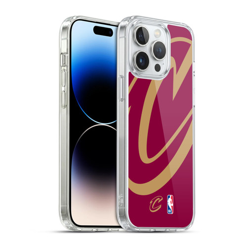 NBA Cleveland Cavaliers Logo Oversized Soft Gel Case for Apple iPhone 14 Pro Max & MagSafe