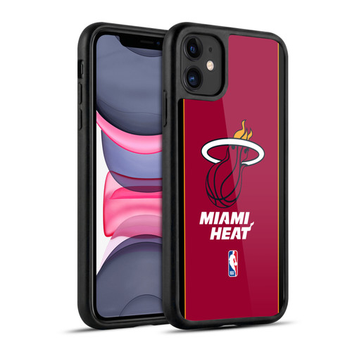 NBA Miami Heat Logo Red Design Gel Armour Case For Apple iPhone 11