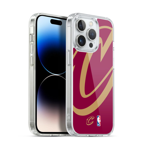 NBA Cleveland Cavaliers Logo Oversized Soft Gel Case for Apple iPhone 14 Pro & MagSafe