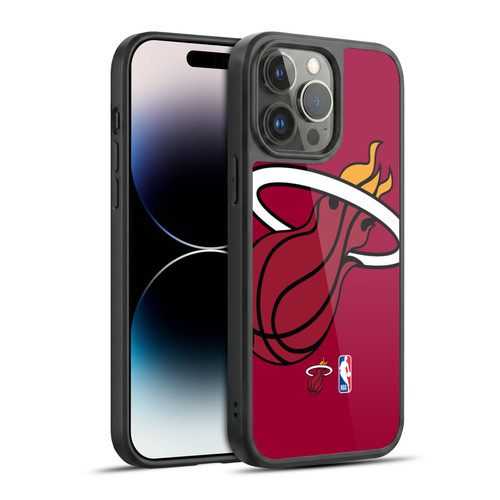 NBA Miami Heat Logo Oversized Gel Armour Case For Apple iPhone 14 Pro Max
