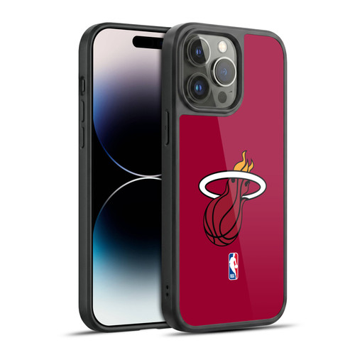NBA Miami Heat Logo Red Gel Armour Case For Apple iPhone 14 Pro Max