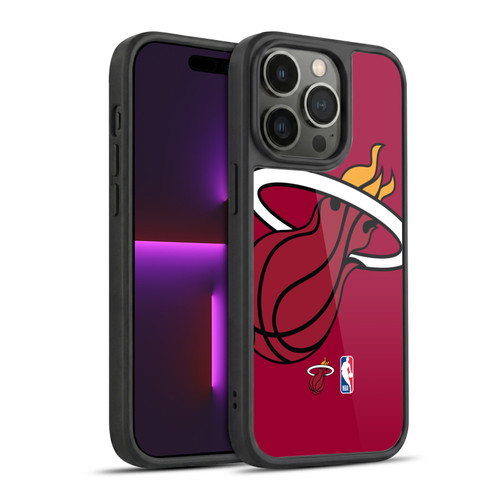 NBA Miami Heat Logo Oversized Gel Armour Case For Apple iPhone 14 Pro
