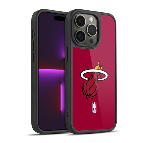 NBA Miami Heat Logo Red Gel Armour Case For Apple iPhone 14 Pro