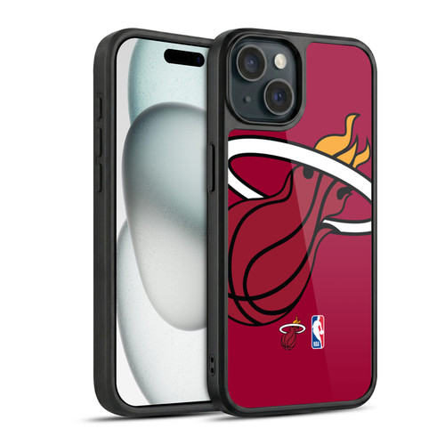 NBA Miami Heat Logo Oversized Gel Armour Case For Apple iPhone 15