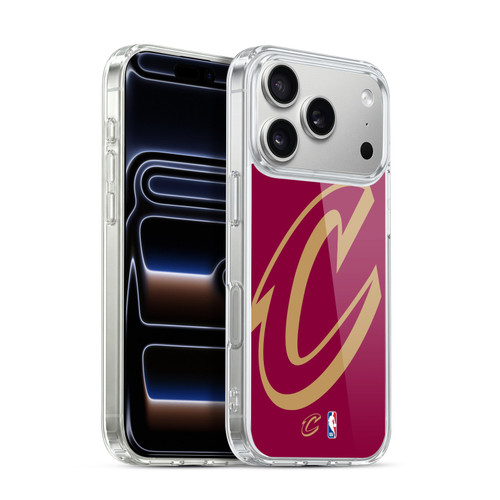 NBA Cleveland Cavaliers Logo Oversized Soft Gel Case for Apple iPhone 17 Pro