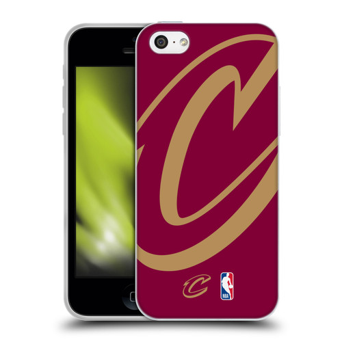 NBA Cleveland Cavaliers Logo Oversized Soft Gel Case for Apple iPhone 5c