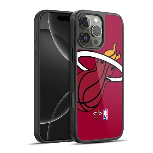 NBA Miami Heat Logo Oversized Gel Armour Case For Apple iPhone 16 Pro Max