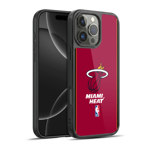 NBA Miami Heat Logo Red Design Gel Armour Case For Apple iPhone 16 Pro Max