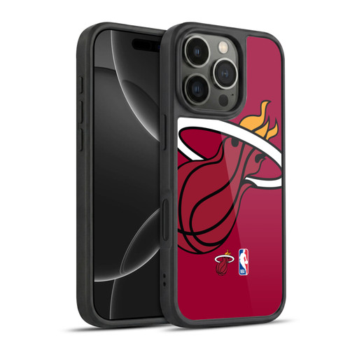 NBA Miami Heat Logo Oversized Gel Armour Case For Apple iPhone 16 Pro