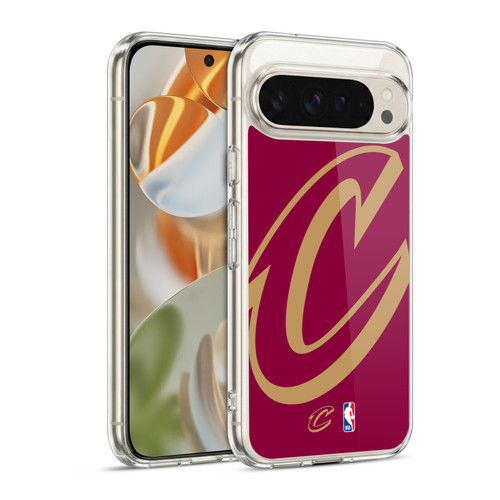 NBA Cleveland Cavaliers Logo Oversized Soft Gel Case for Google Pixel 9 / Pixel 9 Pro