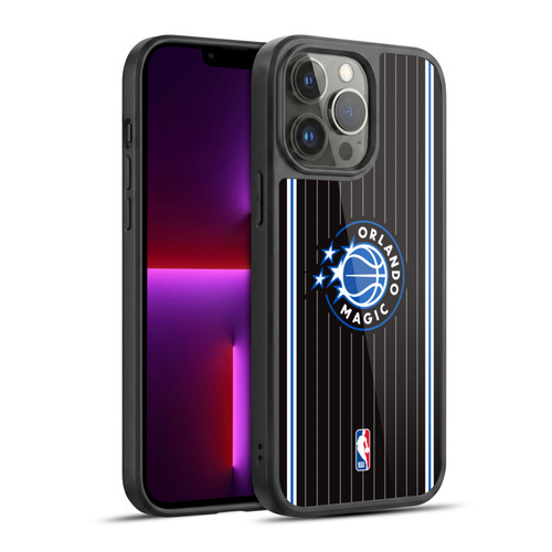 NBA Orlando Magic Logo Black Design Gel Armour Case For Apple iPhone 13 Pro Max