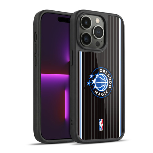 NBA Orlando Magic Logo Black Design Gel Armour Case For Apple iPhone 14 Pro