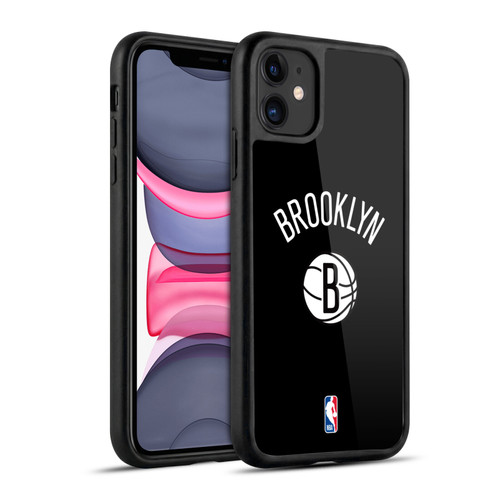 NBA Brooklyn Nets Logo Black Design Gel Armour Case For Apple iPhone 11