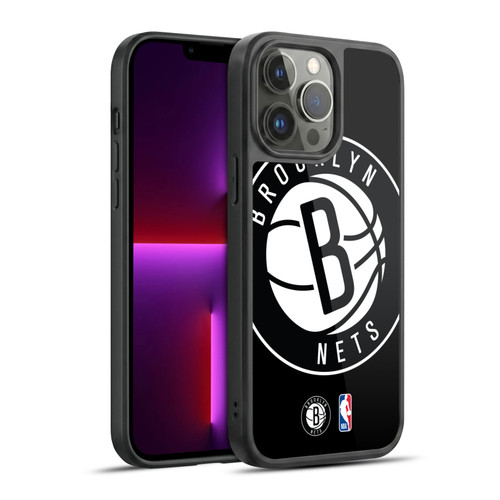 NBA Brooklyn Nets Logo Oversized Gel Armour Case For Apple iPhone 13 Pro Max