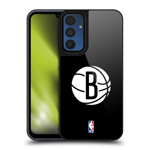 NBA Brooklyn Nets Logo Black Gel Armour Case For Samsung Galaxy A15