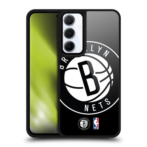 NBA Brooklyn Nets Logo Oversized Gel Armour Case For Samsung Galaxy A55 5G