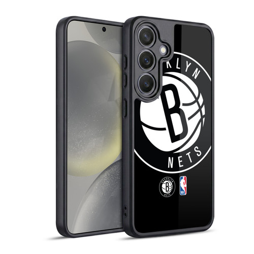 NBA Brooklyn Nets Logo Oversized Gel Armour Case For Samsung Galaxy S24 5G